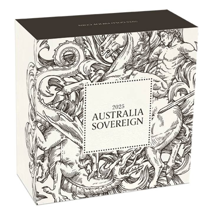 Perth Mint: Australia Sovrano 2025 Oro Proof