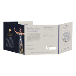 Dame Shirley Bassey £5 Cobre 2023