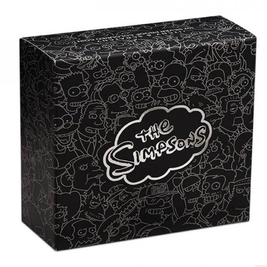 Itchy and Scratchy coloured 1 oz Plata 2021 Proof