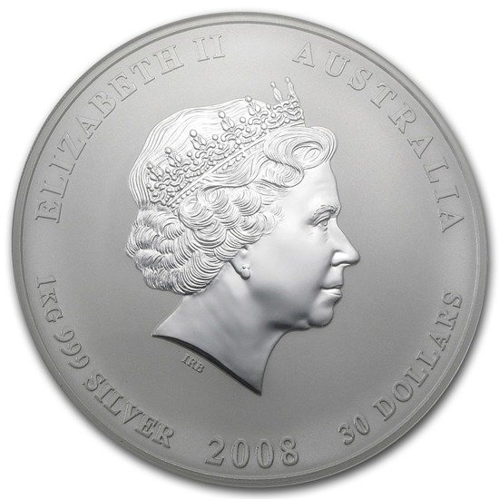 Lunar II: Jahr der Maus 1000 gram Silber 2008