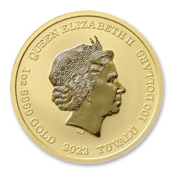 Tuvalu: Street Fighter - Chun Li 1 oz Oro 2022