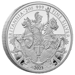 Britannia 2 uncia ezüst 2023 Proof