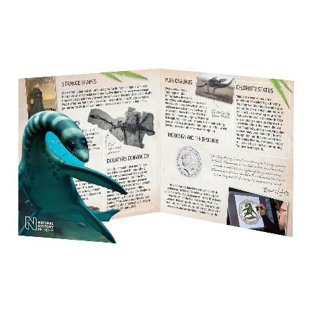 Plesiosaurus 8 grammi di rame-nichel 2021