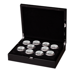 Beasts of the Queen: Set of 10 coins 2 oz Silver 2021 Proof