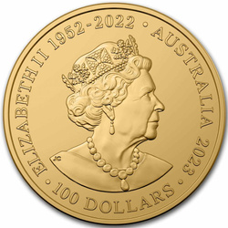 Dauphin à dents rugueuses 1 once d'or 2023