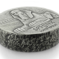 Chad: ERS Esfinge 5 oz Plata 2019 Moneda Antigua