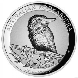 Kookaburra 5 oz Silver 2021 Incused