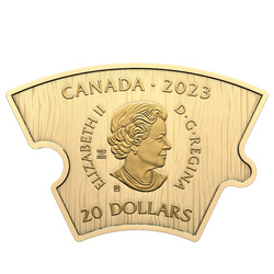 Zestaw Canada: The Celestial Circle kolorowany, pozłacany 8 srebrnych monet puzzli 2023 Proof 