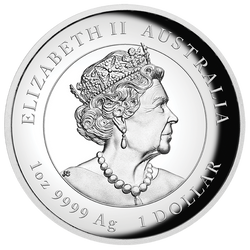 Lunar III : Année du tigre 1 once d'argent 2022 Proof High Relief