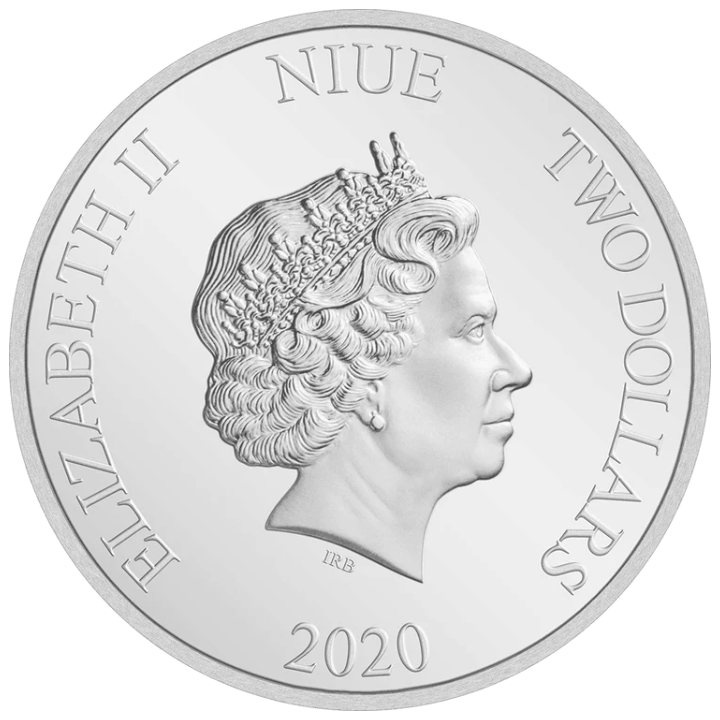 Niue: Disney Mickey Mouse - Ready Set Go coloreado 1 oz Plata 2020 Proof