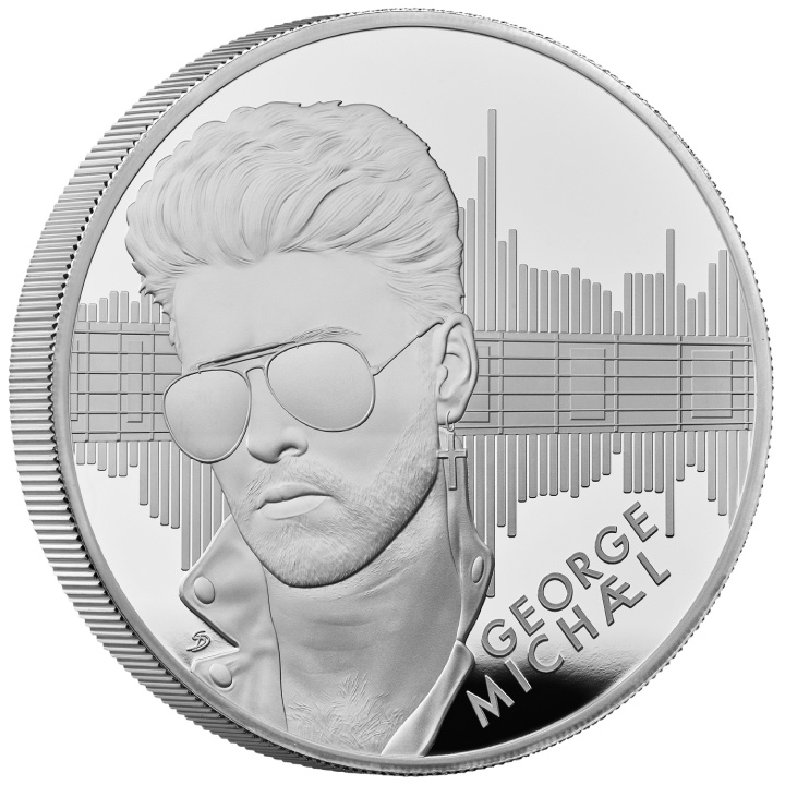 George Michael 5 oz Silber 2024 Proof