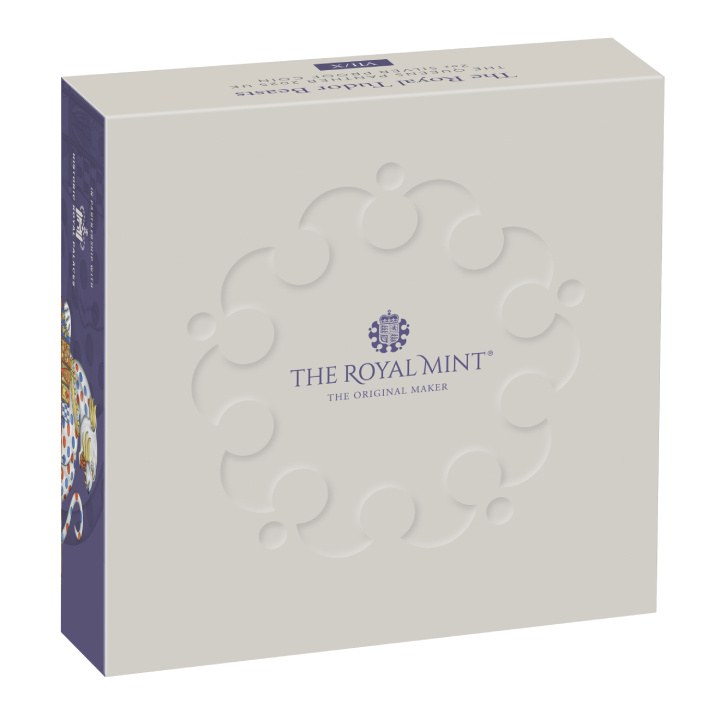 A Tudor-ház királyi állatai: A királynő párduc 2 uncia ezüst 2025 Proof