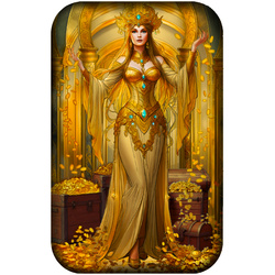 Asturmint Bar: The Deadly Seven Sins - Avarice colored 2 ounces Silver 2024 Antique Finish