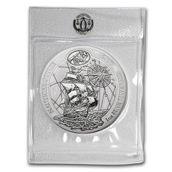 Nautical Ounce: HMB Endeavour 1 oz Silver 2018