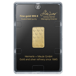 Lingou de aur 10 g Heimerle + Meule