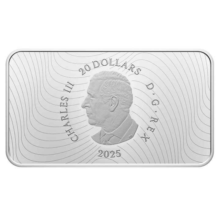 Kanada: Haunted Canada - Lady in White koloriert 1 Unze Silber 2025 Proof