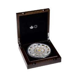 Set Canada: Canadian Passages colorato 14 monete d'argento puzzle 2022 Proof