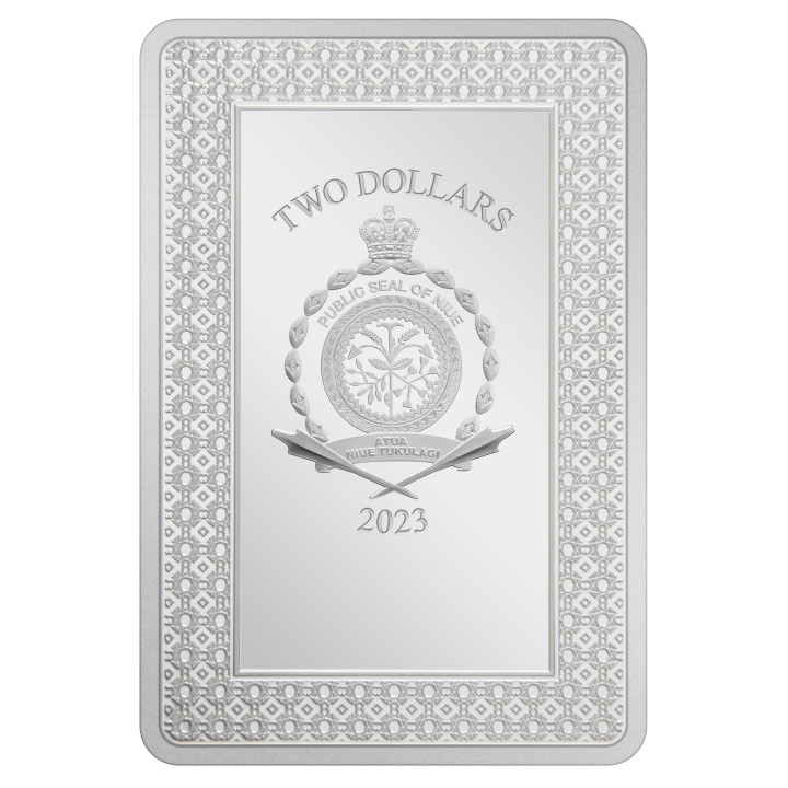Niue: Tarot Cards - Temperance kolorowany 1 uncja Srebra 2023 Proof