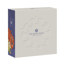 The Royal Tudor Beasts: The Tudor Dragon 5 once d'oro 2024 Proof