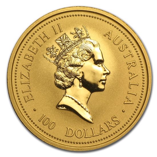 Nugget 1 oz Gold 1987