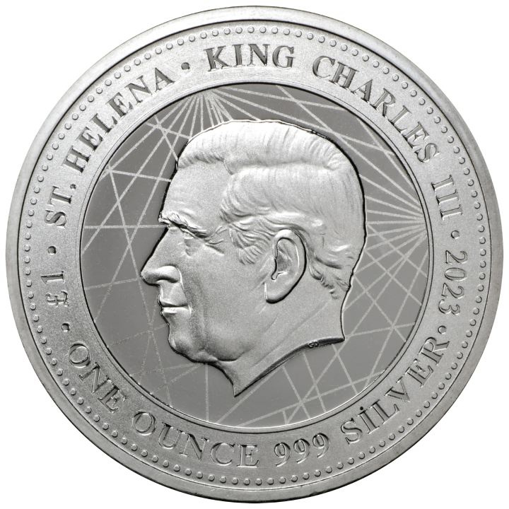 Santa Elena: Boston Tea Party 250 Aniversario 1 oz Plata 2023