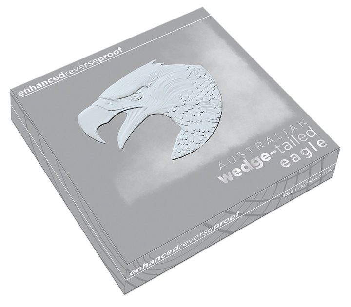 Australský orel 1000 gramů stříbra 2022 Enhanced Reverse Proof