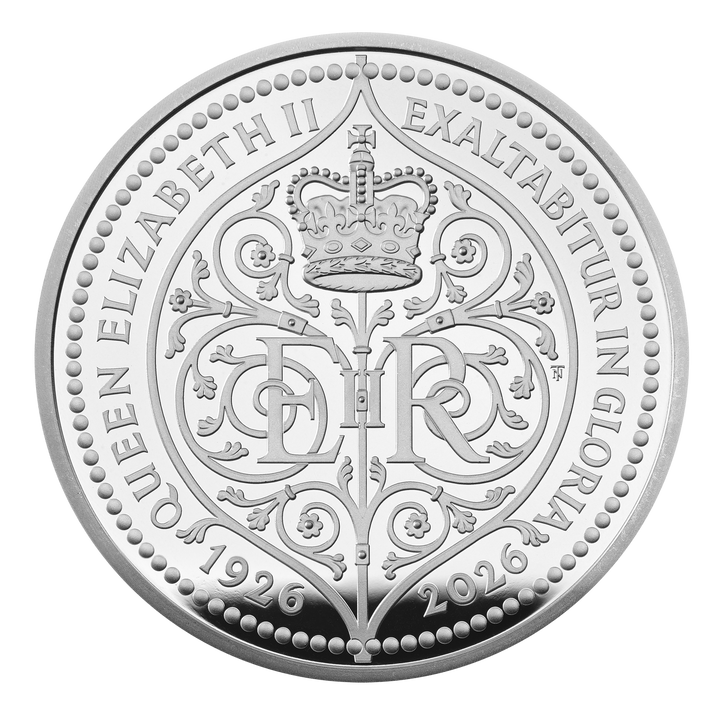 Srebrna Moneta 100th Anniversary of the Birth of Queen Elizabeth £5 Srebro 2026 Proof Piedfort