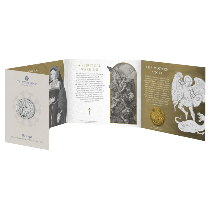 The Royal Mint The Angel £5 cupronichel 2026
