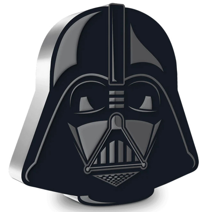 Niue: Star Wars The Faces of the Empire - Darth Vader coloured 1 oz Silber 2021 Proof