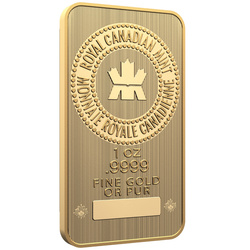 Royal Canadian Mint Wafer 1 oz oro 2024