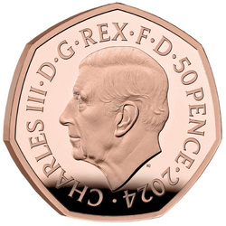  Star Wars: Han Solo and Chewbacca 50p Gold 2023 Proof 