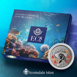 Grenada: La Diablesse coloured 1 oz Silber 2023 Proof 