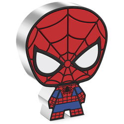 Niue: Marvel - Chibi 'Spider-Man' coloured 1 oz Silver 2023 Proof Coin