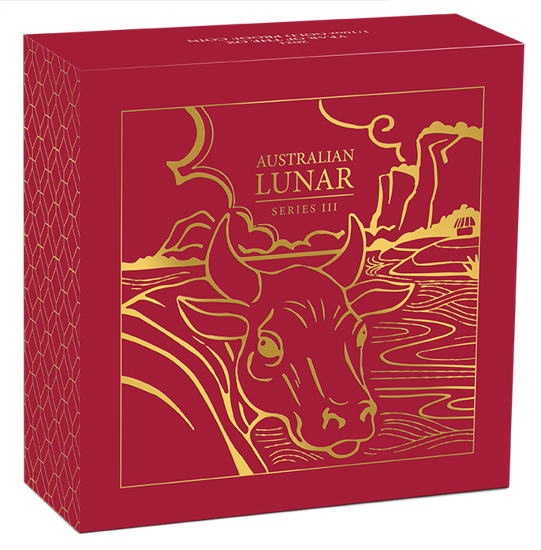 Lunar III: Rok Bawoła 1/10 uncji Złota 2021 Proof