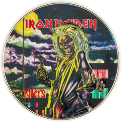 Cook Islands: Iron Maiden – Killers coloured 1 oz Silver 2024 Proof
