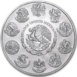 Mexican Libertad 1 oz Silver 2014