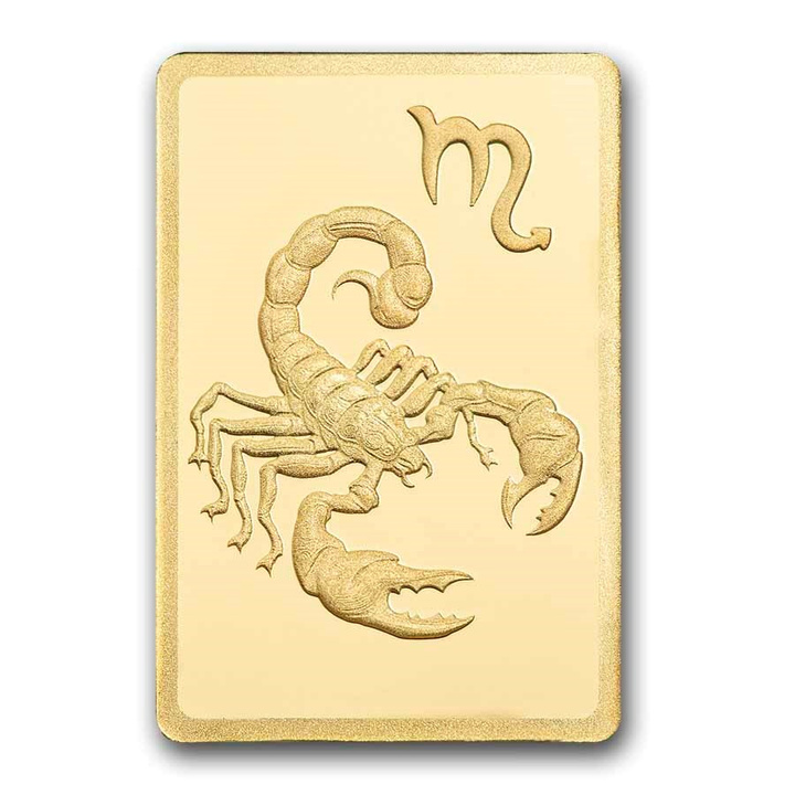 Sztabka Pamp Zodiac: Skorpion 0,5 grama złota