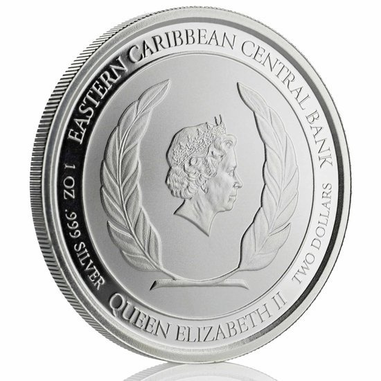 San Vicente y las Granadinas: Pax Et Justitia 1 oz Plata 2020