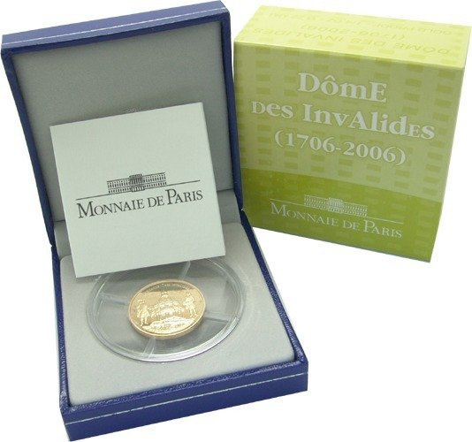 Kościół Inwalidów 1/4 uncji Złota 2006 Proof