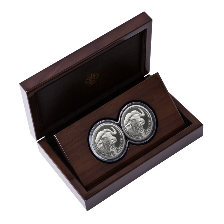 Big Five II: Zestaw Buffalo 2 x 1 uncja Srebra 2023 Proof