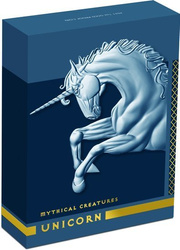 Seres Míticos: Unicornio 1 oz Plata 2021 Proof