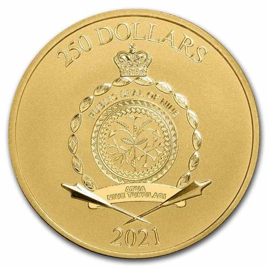 Niue: Star Wars - Grogu "Baby Yoda" 1 oz Oro 2021