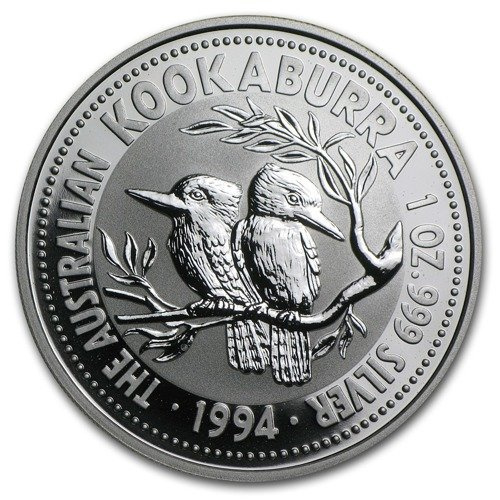Kookaburra 1 once d'argent 1994