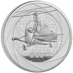 Bond Films of the 60s 1 oz Plata 2023 Proof