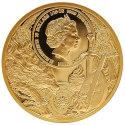 Niue: The Witcher Book Series - Espada del Destino 1/10 oz Oro 2022 Proof