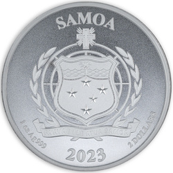 Samoa: Fast and Furious - Quarter Mile at a Time 1 oncia d'argento 2023