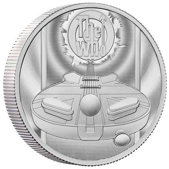 Legendele Muzicii The Who 2 oz Argint 2021 Proof