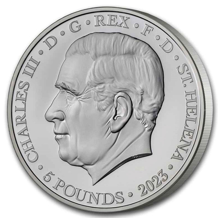 St Helena: Goddesses - Eos and the Horses 5 uncji Srebra 2023