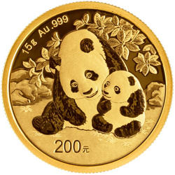 Chinese Panda 15 gram Gold 2024