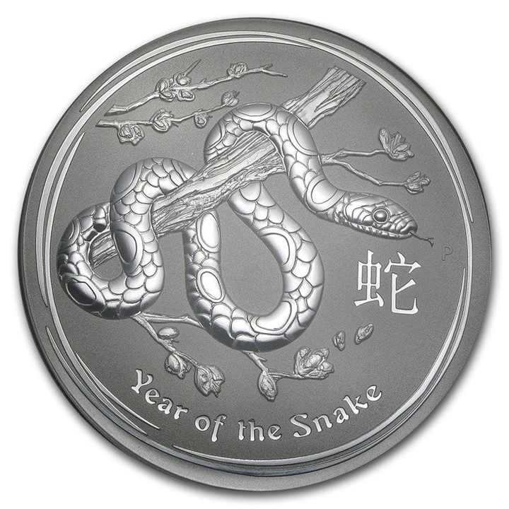 Lunar II: Year of the Snake 1000 gram Silver 2013